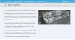 Desktop Screenshot of ice-blocks.com