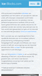 Mobile Screenshot of ice-blocks.com